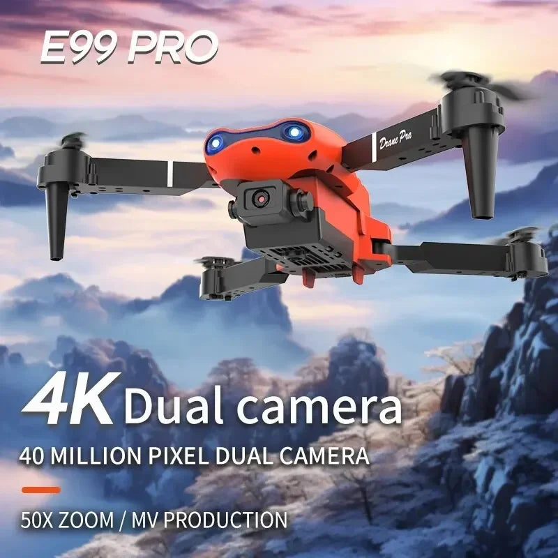 2024 E99Pro RC Drone 4K Professinal With 1080P Wide Angle HD Camera
