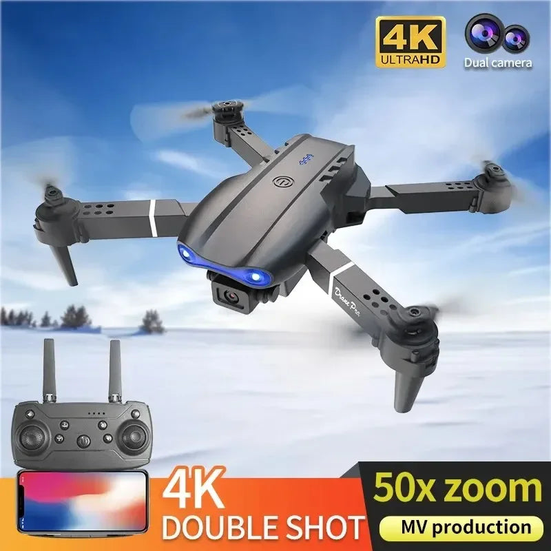 2024 E99Pro RC Drone 4K Professinal With 1080P Wide Angle HD Camera