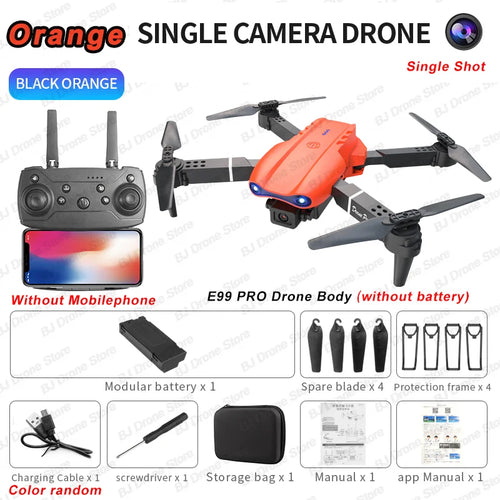 2024 E99Pro RC Drone 4K Professinal With 1080P Wide Angle HD Camera