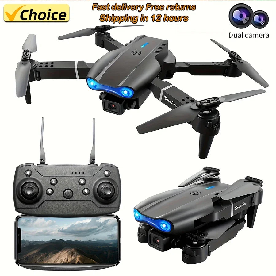 2024 E99Pro RC Drone 4K Professinal With 1080P Wide Angle HD Camera