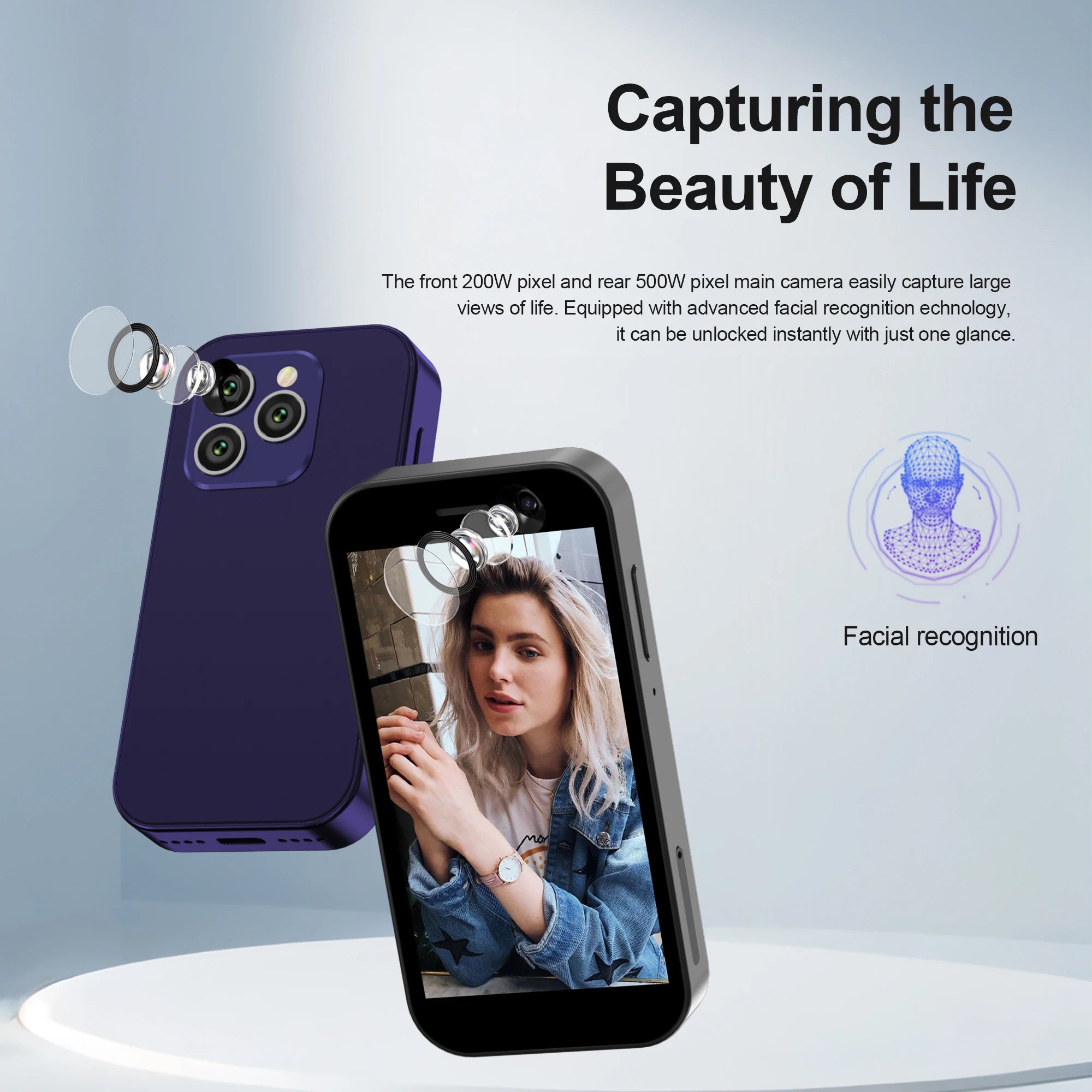 2025 New SERVO KING8000 Mini Smartphone Android 4G LTE Global GPS 3"