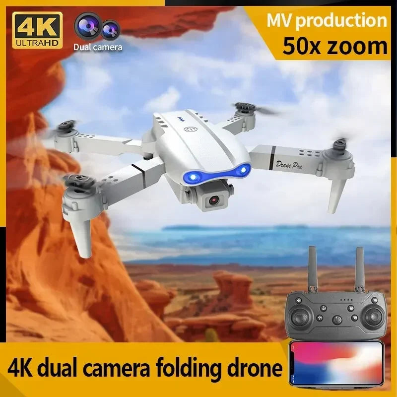 2024 E99Pro RC Drone 4K Professinal With 1080P Wide Angle HD Camera