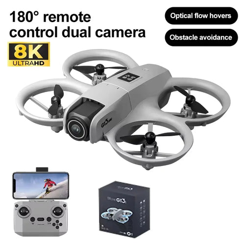 2026New GT3 MAX Drone 8K HD 4.3" Remote Control Headless Mode